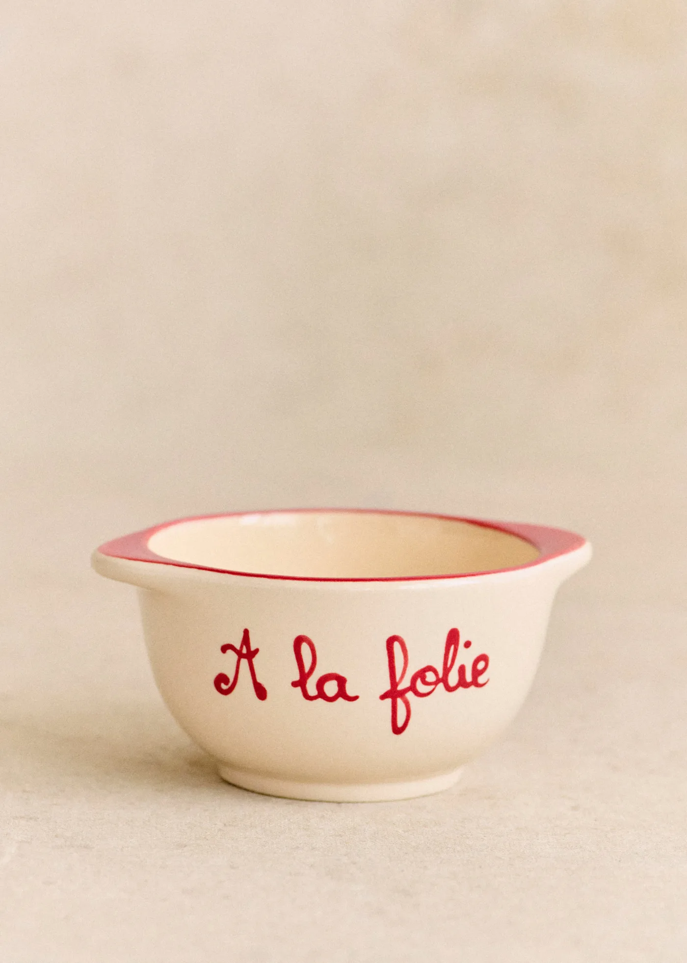 Bol A la folie - Sézane x Maison Roussot - Rouge