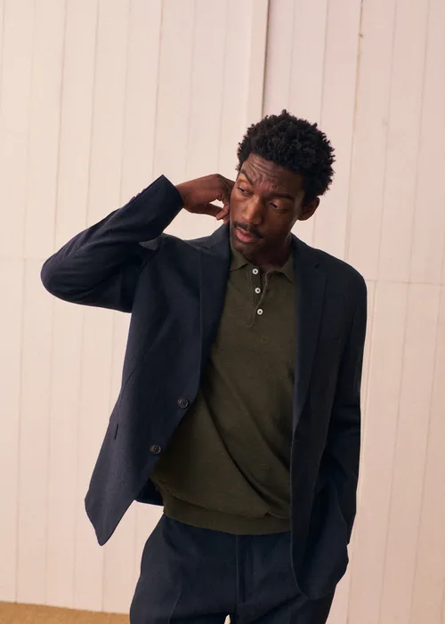 Veste Carl Lin - Marine — image 6