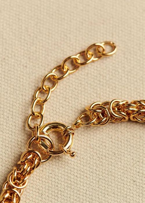Collier Junie - Violet Doré — image 4