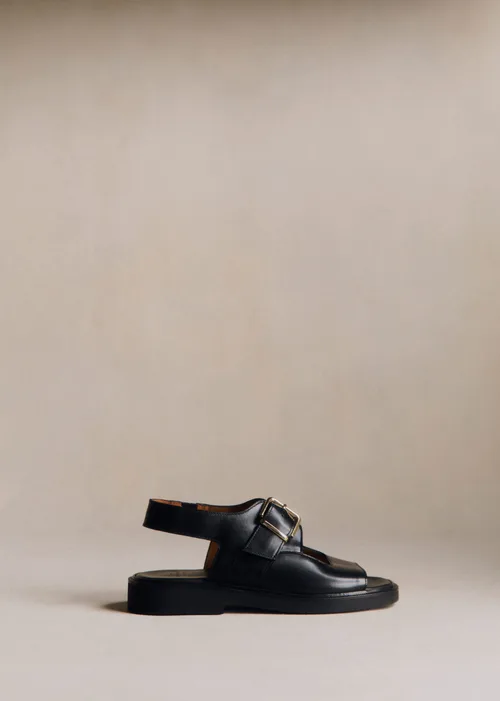 Sandales Low Hector - Noir Glacé — image 6