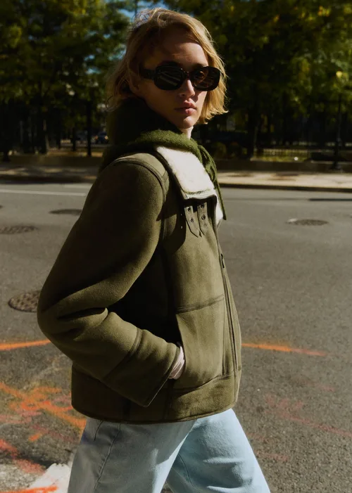 Manteau Calixte - Kaki — image 4