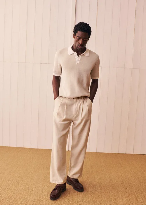 Polo Maille Sorel - Ecru / Beige — image 2