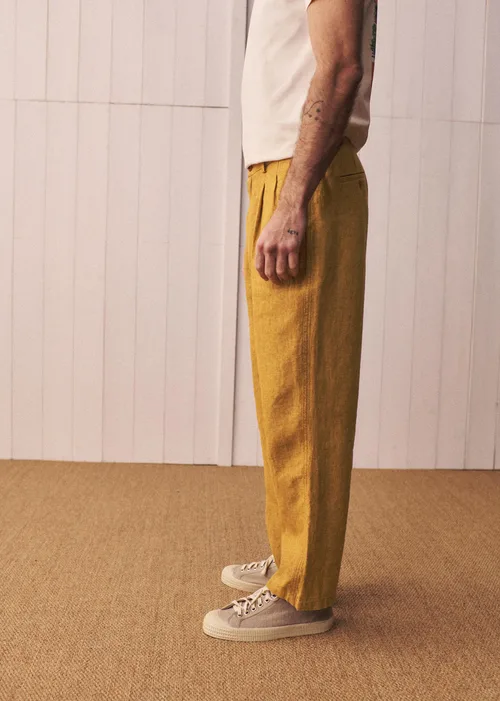 Pantalon Floris - Moutarde — image 5