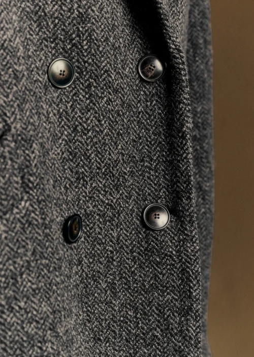 Manteau Jefferson - Noir Gris — image 4