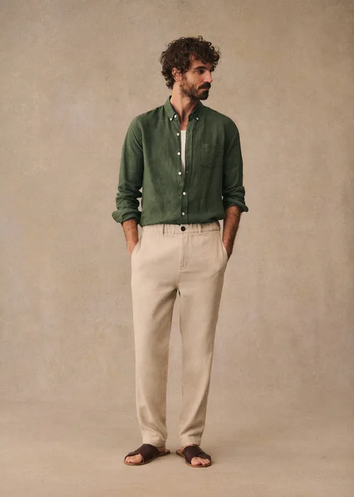 Chemise Charlie Lin - Kaki — image 3