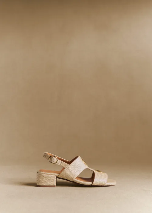 Sandales LYANA - Naturel Textile Tressé — image 7