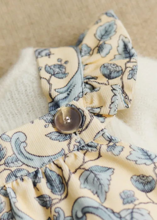 Robe Lucy - Petit Sézane x Antoinette Poisson - Imprimé Oiseaux Bleus — image 3