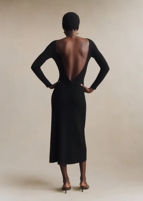 Robe Vivianne - Noir Doré — image 5