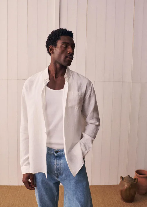 Chemise Charlie Lin - Blanc — image 7