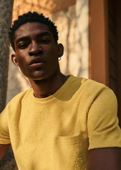 T-Shirt Barlo - Jaune — image 3