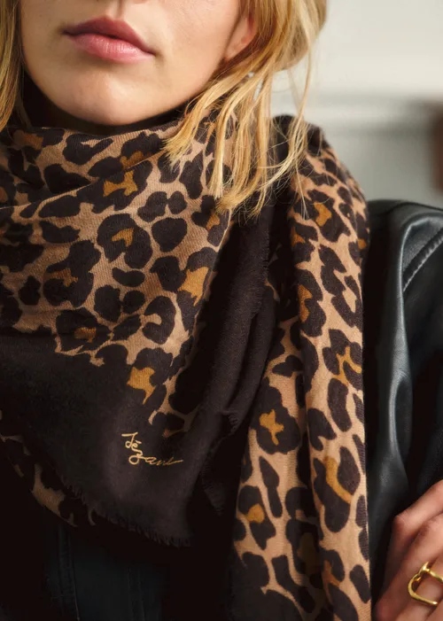 Imprime Winter Leopard Brown