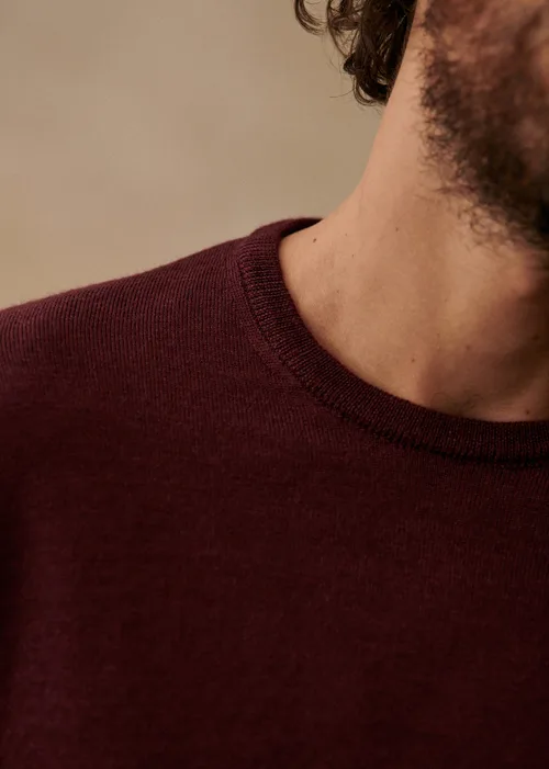 Pull Nils - Bordeaux — image 6