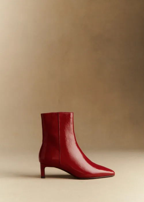 Bottines Garance - Rouge Vernis — image 4