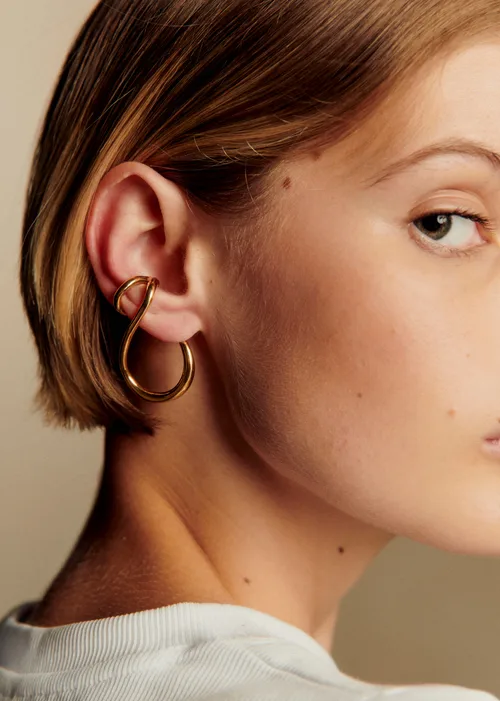Boucles d'oreilles Telma - Doré