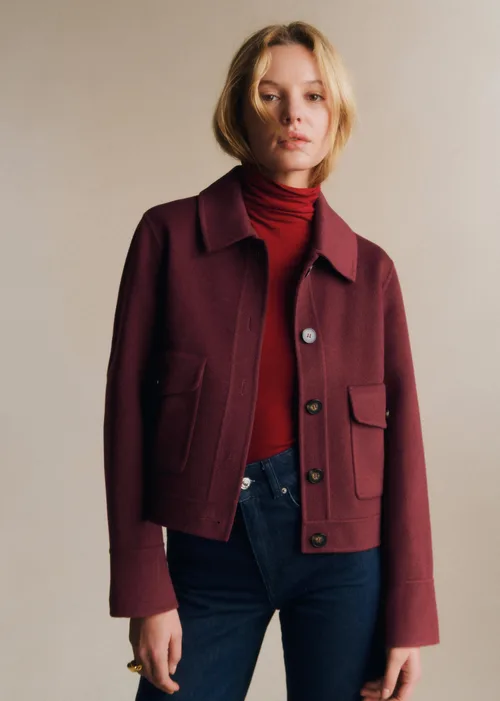 Veste Terry - Bordeaux — image 4