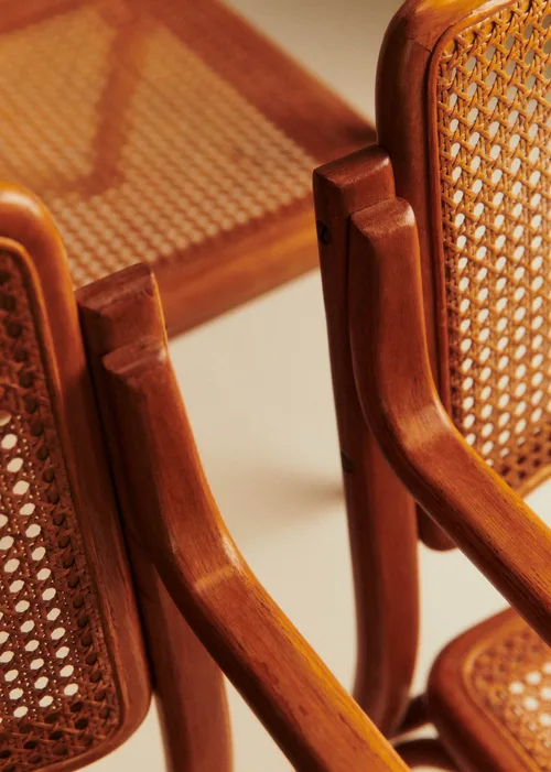 Lot de 4 chaises Thonet - Cannage — image 7