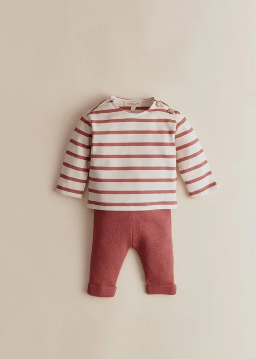 Marinière Colette - Ecru / Bois De Rose — image 4
