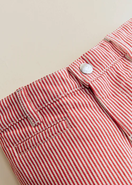 Pantalon Anton - Rouge Rayé — image 3