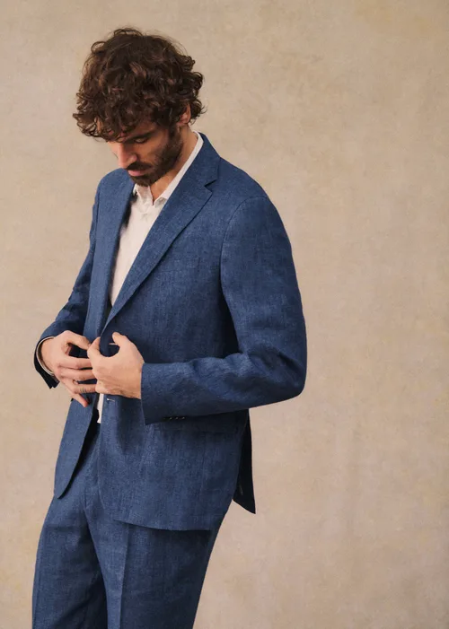 Veste Deon - Bleu Chiné — image 4