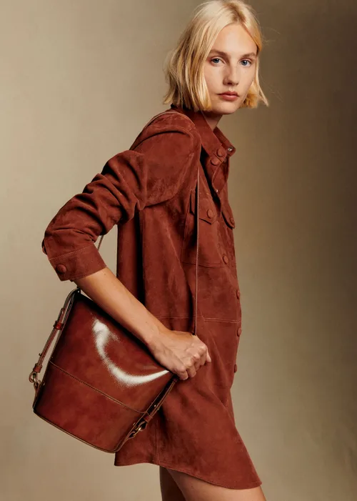 Sac Gary - Acajou Vernis — image 3