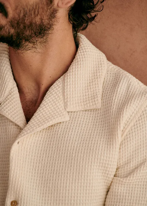 Chemise Holt Gaufrée - Écru — image 4