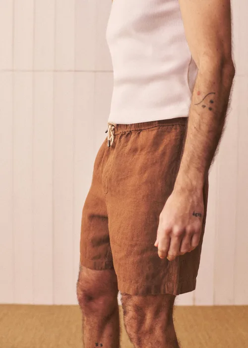 Short Priam Lin - Marron — image 5