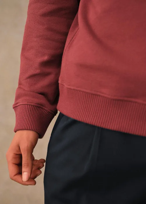 Sweatshirt Jarvis - Rouge Foncé — image 4