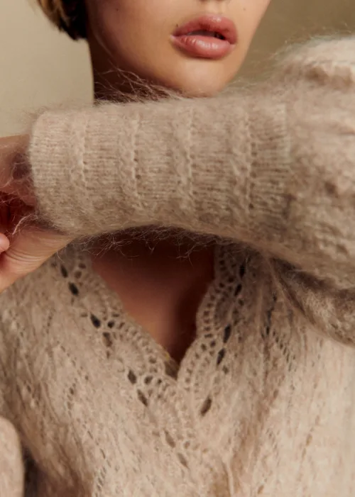 Pull Nathalia - Beige Chiné — image 3