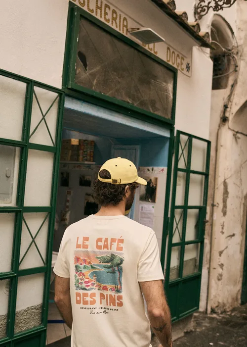 T-Shirt Café des Pins - Écru — image 4