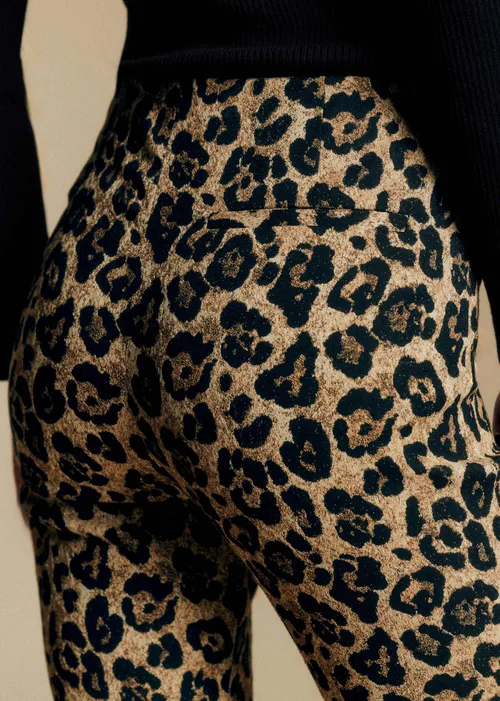 Pantalon Ciara - Jacquard Leopard — image 4