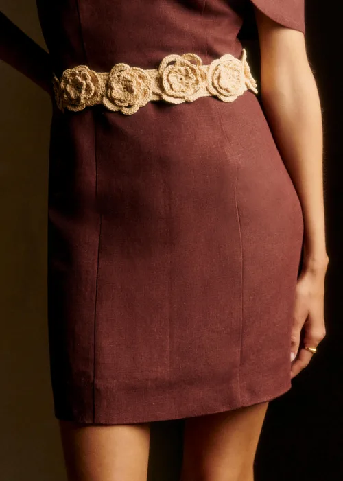 Ceinture Elya - Raphia Naturel — image 3