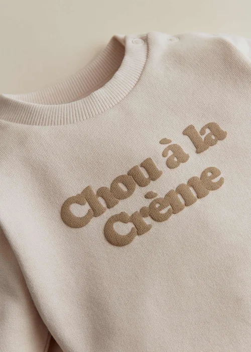 Sweat-Shirt Chou à la crème - Crème / Sable Doux — image 2