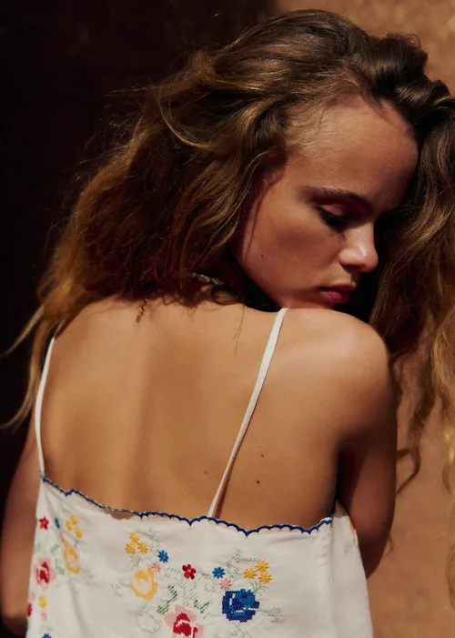 Top Kory - Broderie Placée Spring — image 3