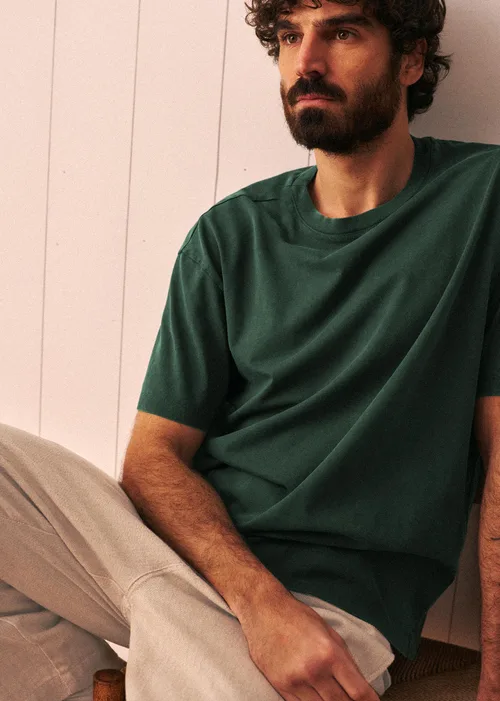 T-Shirt Mardel - Vert Sapin Délavé — image 3