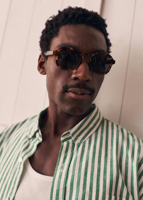 Lunettes de soleil Leo - Écailles — image 6