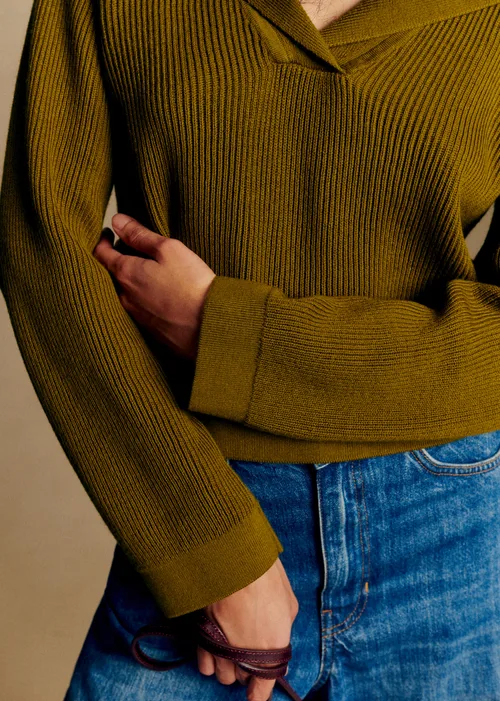 Pull Claudio - Vert Olive — image 3