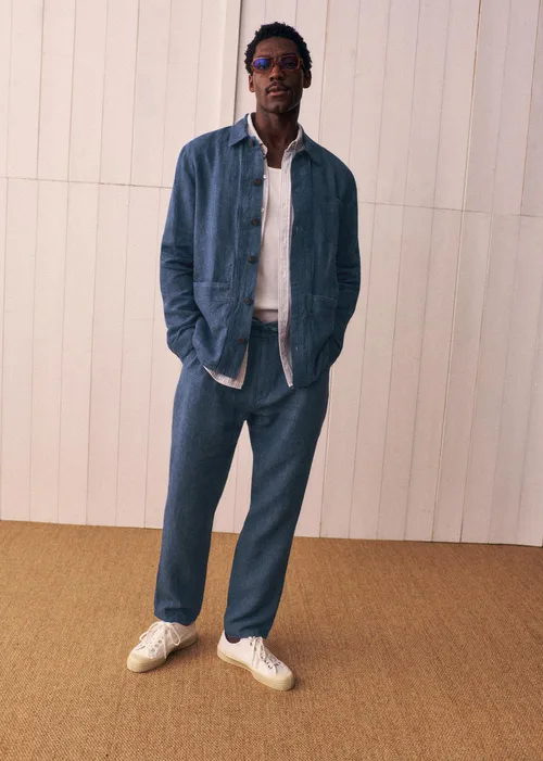 Veste Will Lin - Bleu Chiné — image 4