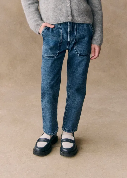 Pantalon Gaby - Bleu Denim Délavé — image 4