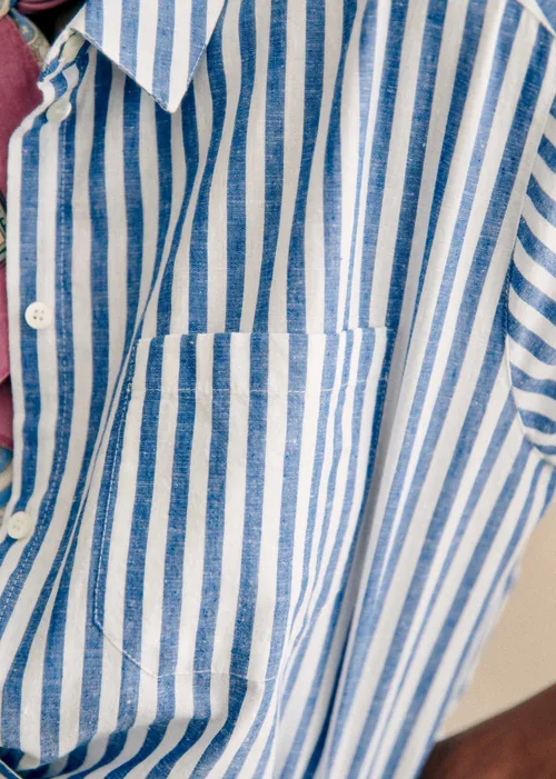 Chemise Max - Rayure Bleu — image 2