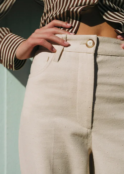 Pantalon Soan - Ecru — image 3