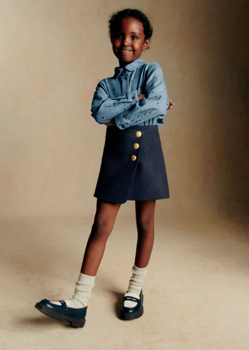 Jupe Peter - Bleu Marine — image 3