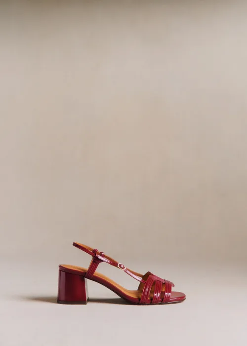 Sandales Josepha - Cerise Vernis — image 3