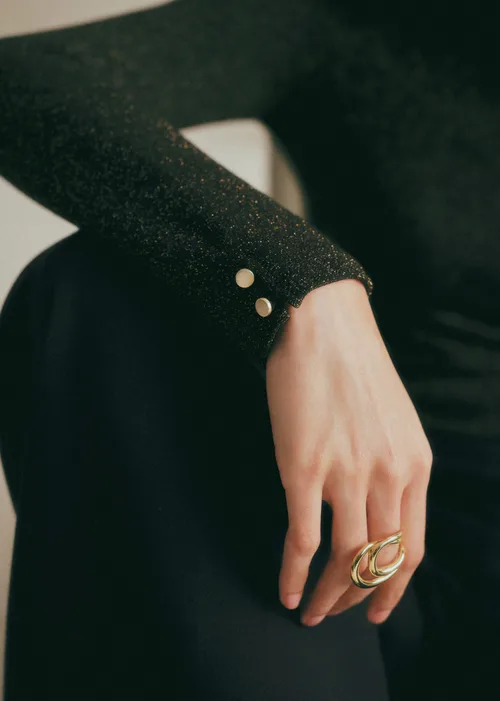 Blouse Omaya - Doré — image 3