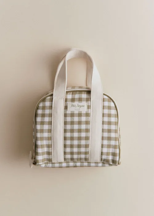 Sac goûter - Vichy Vert
