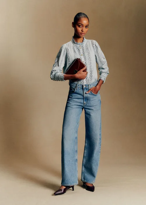 Chemise Rym - Bleu Vintage — image 4