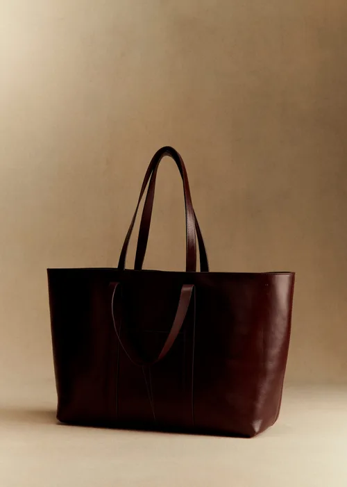 Cabas Maxi Gabin - Chocolat Vintage — image 6