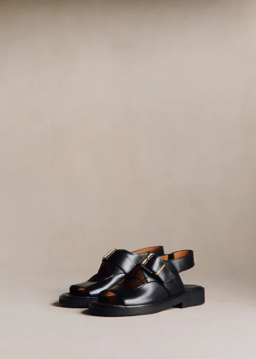 Sandales Low Hector - Noir Glacé — image 3