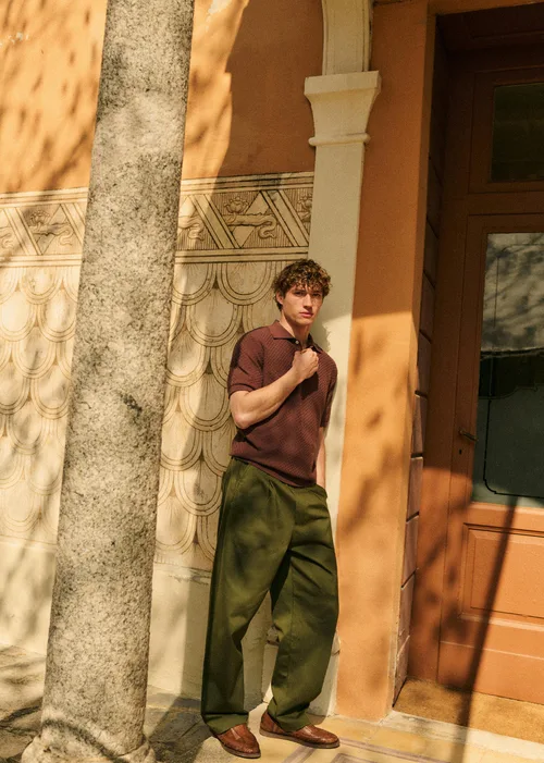 Polo Maille Marnil - Marron — image 3