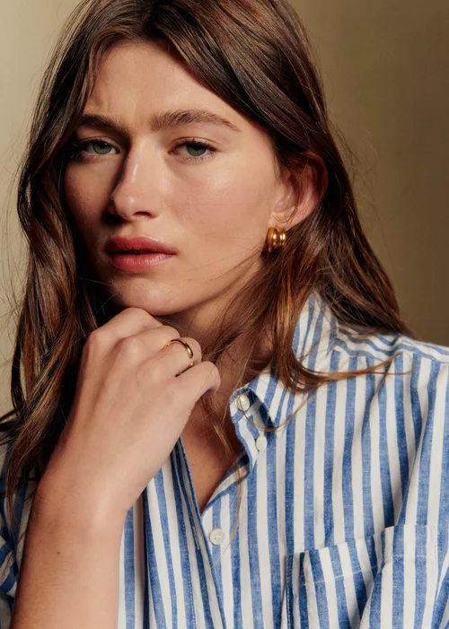 Chemise Max - Rayure Bleu — image 4