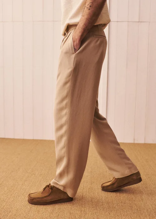 Pantalon Dusk Élastiqué - Beige — image 5